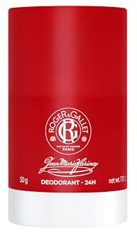Roger & Gallet Jean Marie Farina 24H deodorant - original friskhet - skimrande citrus och medelhavsnoter - skydd, fräschar upp och parfym - aluminiumfri, inga spår på kläder