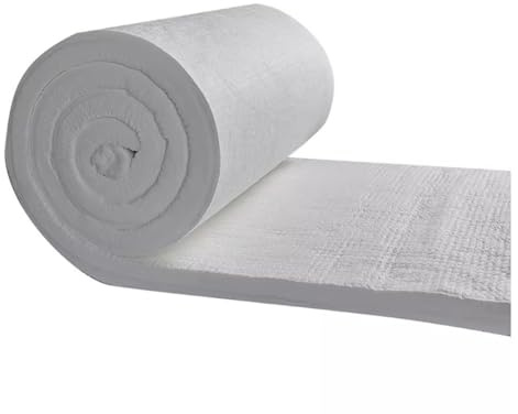 Manta Aislante De Fibra Cerámica De Alta Temperatura (2300 °F) - Ignífuga Y Resistente Al Calor, Para Uso Doméstico, Tuberías Industriales, Estufas De Leña, Hornos(61x100-5cm)