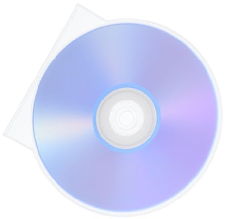 Luxshiny Leere DVD Rohlinge zum Brennen mit Großer Kapazität und Stabiler Datenaufzeichnung Inklusive Kunststoff Datenspeicherbox für Heimkino und Studioanwendungen
