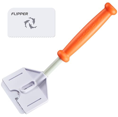 FL!PPER Flipper Platinum akvarium handskrapa för glas och akryltankar – 25 cm