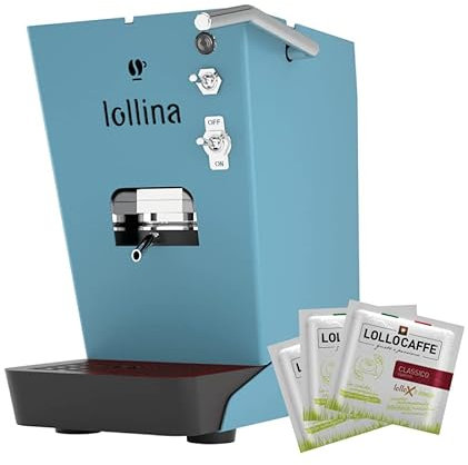 Machine à dosettes Lollina Azzurra + 40 dosettes offertes