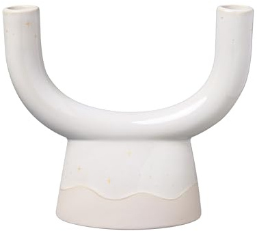 like. by Villeroy & Boch Winter Glow - Bougeoir, Blanc, en Porcelaine