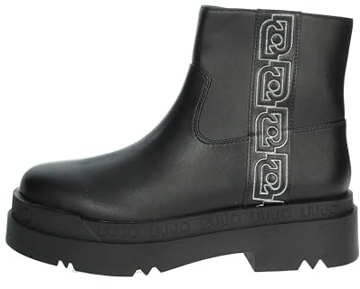 Liu Jo Scarpe Donna Stivaletto Love 52 - Ankle Boot Ecopelle Black D25LJ15 SF4051 EX174 22222 37
