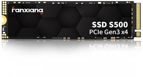fanxiang M.2 SSD 256GB NVMe PCIe 3.0, Interne Festplatte mit Geschwindigkeit bis zu 1950MB/s, 3D NAND Flash TLC, Internal Gaming Solid State Laufwerk für PC, Laptop