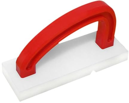 Folpus Pialla per tagliere con manico, facile da usare, robusta, per rifinire taglieri per cucine commerciali domestiche, Rosso