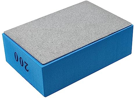 DOITOOL Diamond Sanding Block Hand Sanding Tool Polishing Block Diamond Sandpaper for Hand Sander