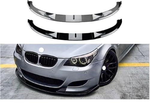 Frontstoßstange Spoilerlippe für BMW 5 Series E60 E61 M5 2005 2006 2007 2008 2009 2010, Spoiler Diffusor Front Spoiler Lippe Auto Frontspoiler Frontschürze Auto ZubehöR