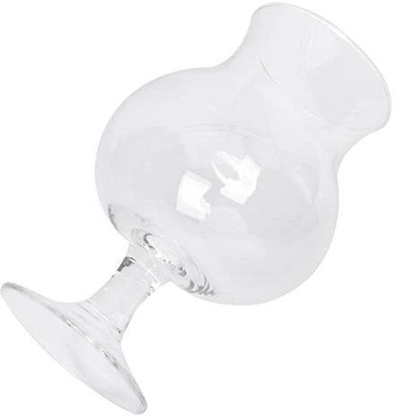 Amosfun vaso de cerveza artesanal gafas cupé botellas tazas de café copas de coctel vasos cerveza vasos de cerveza tulipanes tulipán vaso de whisky con patas cristalería de vino Vidrio