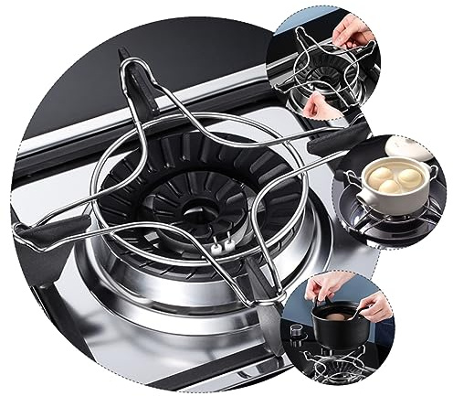 Operitacx Rejilla Para Quemador De Gas Soporte De Estufa Para Cocina De Gas Soporte Para Estufa De Vapor Fácil De Limpiar