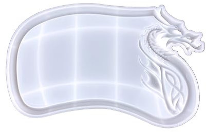 Btgghytr Moules en silicone pour artisanat en résine, moules à tasses, moules en résine époxy, moules en forme de tête de dragon en silicone pour la fabrication de résine à la main