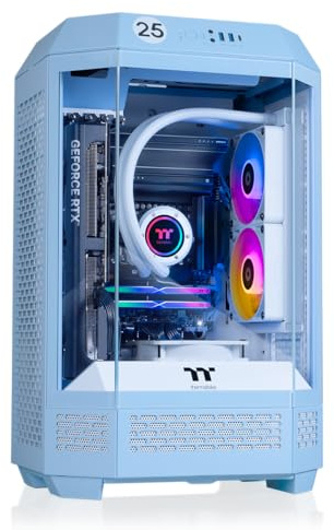Thermaltake LCGS Reactor 7870H Gaming Desktop (AMD Ryzen™ 7 7800X3D, 32GB 6000MT/s DDR5 RGB Memory, NVIDIA GeForce® RTX 5070, 2TB NVMe M.2, WiFi, Windows 11) T3HB-B850-570-LCS