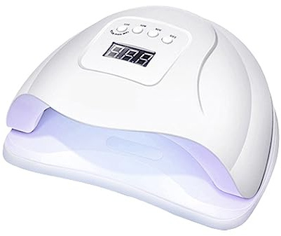 Lampe UV pour ongles, Lampe à ongles UV LED 66 LED Sèche-ongles Lampe à ongles UV LED for durcir tous les vernis à ongles en gel avec détection de mouvement Équipement d'outil de salon de manucure pro