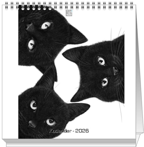 artboxONE Mini-Tischkalender 2026 Katlender Kalender Tiere