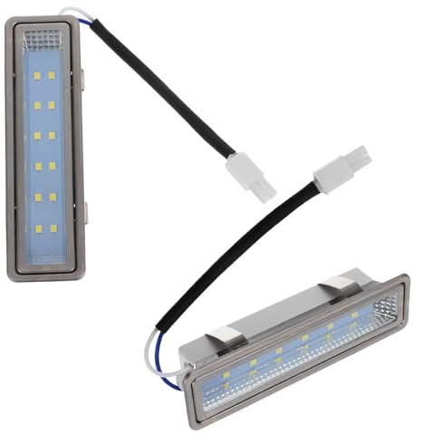 Zerodeko Lampadine LED Rettangolari per Cappa di Ventilazione 2 Pezzi Luce LED Sotto Cofano a Basso Consumo Resistente al Calore per Illuminazione Cucina e Sostituzione Lampada Cappa