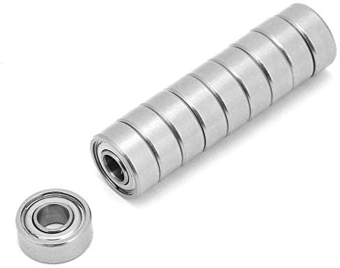 MR104ZZ Kugellager Lagerkugeln 10 Stück Aus Edelstahl Versiegelt Hochgeschwindigkeits-Rillenkugellager Für Kleine Motorelektronik 4 x 10 x 4 mm