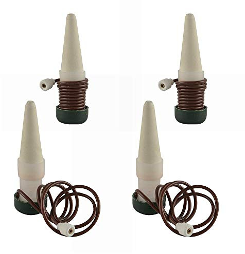 Tooloflife Lot de 4 arroseurs automatiques pour plantes en céramique pour plantes et fleurs