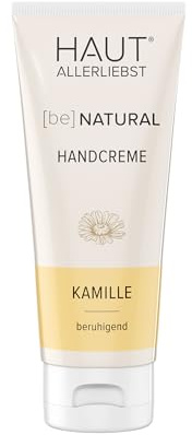 HAKA HAUTALLERLIEBST Handcreme mit Kamille, für raue, beanspruchte und trockene Haut und Hände, Handpflegecreme, 100 ml