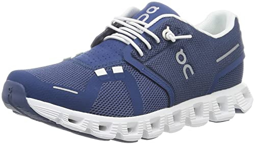 On Damen Cloud 5 Sneaker, Jeansweiß, 39 EU