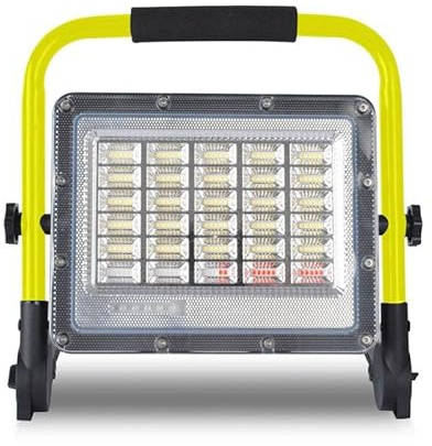 ledbox Proyector LED, 100W con batería de Litio recargable + emergencia, Blanco frío