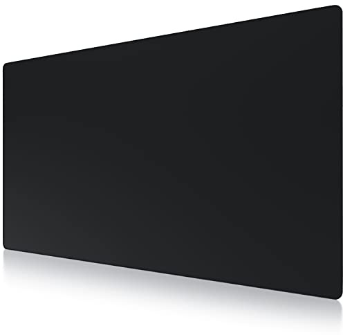 TITANWOLF Extra Large Gaming Mouse Mat 1600x800mm Oversize - XXL Mouse Pad with motif - Desk Pad XXXL Extended – For Precision and Speed - Non-Slip Rubber Base – For Mouse and Keyboard - Black