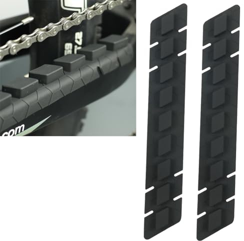 BESNIN Bike Chainstay Protector MTB Silicone Chain Stay Frame Guard Protect Your Bike Frame for Most Bicycle