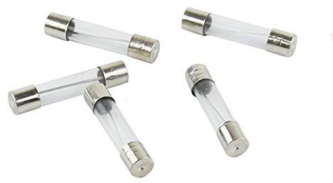 Sicherungen 100 Stück flinke Glassicherungen, sortiertes Set, 630 mm, 250 V, 1 A, 2 A, 3 A, 4 A, 5 A, 6 A, 8 A, 10 A, 15 A, 20 A, 25 A, 30 A, AMP-Rohrsicherungen Ersatzsicherung (Color : 25a)