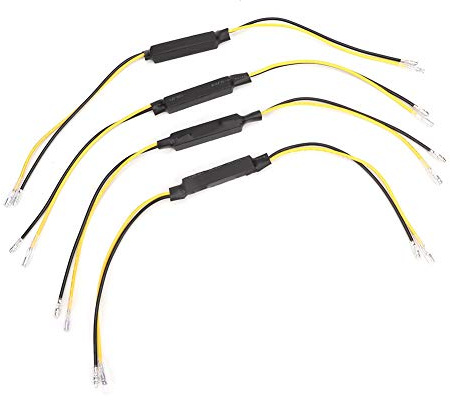 Motorrad-LED-Decoder, 4 Stück, 12 V Bis 24 V, 20 W, Motorrad-LED-Blinker, Lastwiderstand, Motorrad-Widerstand