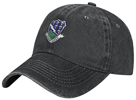 Bord Plat Casquette 506Th Infantry Unit Crest Casquette De Baseball Anti UV Trucker Cap Unisexe Casquette Baseball Cap pour Camping Sport Randonnée