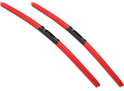 Für Smart Fortwo 451 Cabrio Coupe 2007 2009 2010 2012 2015 2016 2018 2019 2020 2021 2022 Bunte Scheibenwischer(Red (RHD))