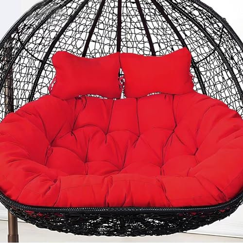 Egg Chair Kissen, waschbar & wasserdicht, Schaukelsitzpolster zum Aufhängen von Hängematte, Stuhl, dicker Korb, nur Sitzkissen