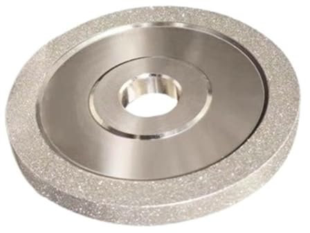 Mola diamantata in lega da 100/125/150 mm, disco abrasivo for rettificatrice for intaglio CBN in acciaio al tungsteno ceramico(100MMX20MMX80)
