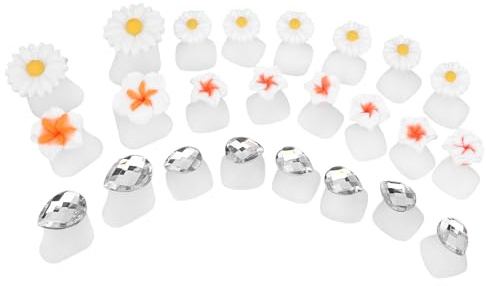 TOYANDONA Silikon Zehenspreizer 3 Stück Fußpflege Pediküre Zubehör für Nageldesign Formstabil und Komfortabel für Männer und Frauen