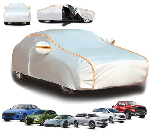 Abdeckung Auto Winter Outdoor Für Renault Espace 4 2002-2015,Wasserdicht Atmungsaktiv Autoplane Autogarage Schutzhülle zubehör Ganzjahres Schutz Regen Schnee UV Staub si1331fr
