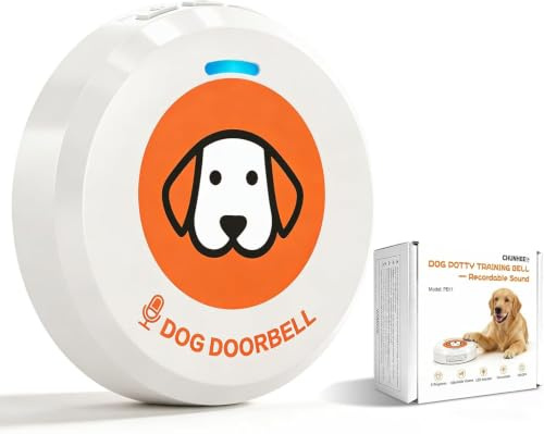 ChunHee Hundeklingel mit Sprachaufnahme, Haustier Training Türklingel | Persönliche Aufnahme für schnelles Lernen, ideal für Welpen, Toilettentraining und tägliche Kommunikation