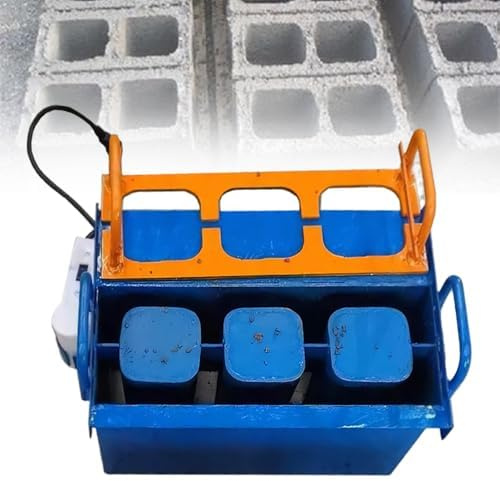 Manual Brick Mould Machine for Hollow Concrete Blocks - Vibration Fast Forming for Small-Scale Construction Projects