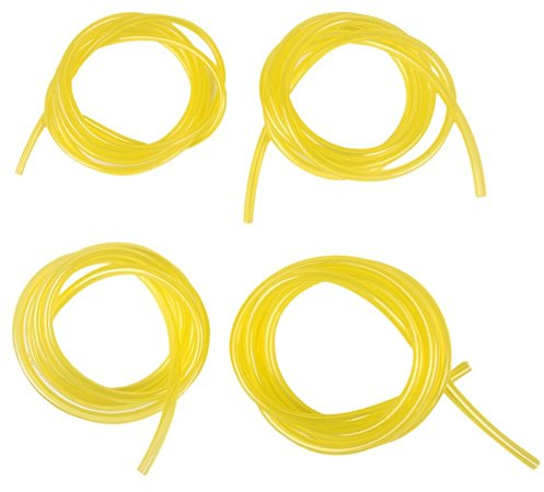 OuyFilters 4-Set Kraftstoffschlauch 2mm x 3.5mm,3mm x6mm, 3mm x5mm,2.5mm x5mm Benzinschlauch Ölschlauch Dieselschlauch Schlauch Wasserschlauch (1.2M)