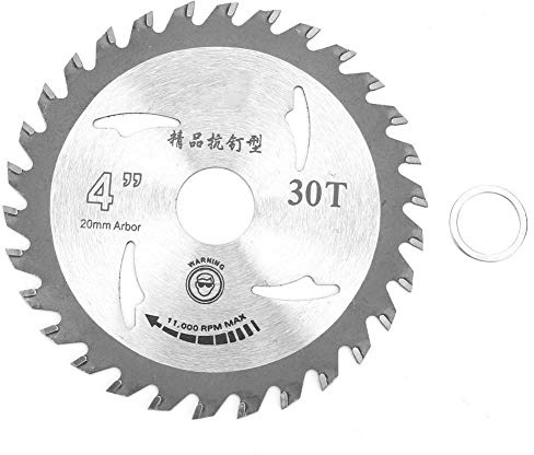 Circular Saw Blade, 110mm 30T Carbide Circular Saw Blade Wood Cutter Saw Disc for Angle Grinder