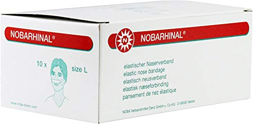 NOBARHINAL-basic Nasenverband groß 10 Stück