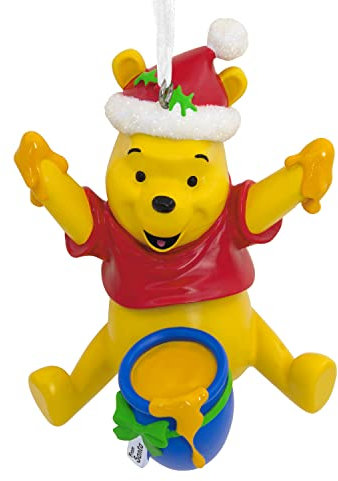 Hallmark Disney Décoration de Noël Père Noël Winnie l'ourson avec Pot de Miel
