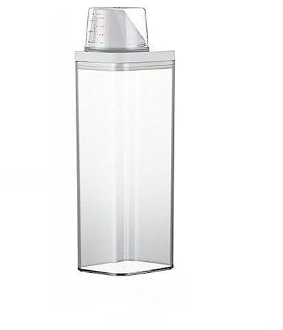 Waschpulver Aufbewahrungsbox 1900 ML Waschpulver Dosierer Mit Waschmittel Dosierhilfe, Leere Flaschen, Behälter, Seife, Waschmittel, Aufbewahrungsbox Für Weichspüler