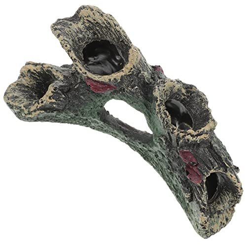 BESPORTBLE Simuliertes Fischhöhle Modell Aus Harz Für Kleine Aquarien Und Schildkröte Becken Als Dekoration Und Fischhöhle Spielzeug Für Garnelen Und Fische