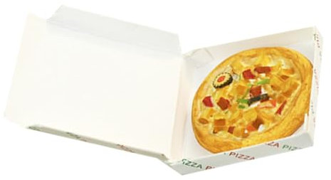 JOINPAYA Miniatur Pizza Modell Für Puppenhaus Simulierte Mini-Pizza Dekoration DIY Puppenhaus Lebensmittel Requisit Farblich Beständig Und