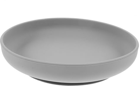 MOLUCKFU Assiette Anti-Déversement À Ventouse 7.87 X 7.87 X 1.57 in Vaisselle Auto-Alimentée Incassable Pour Seniors Et Personnes Handicapées Pour Manger D’Une Main