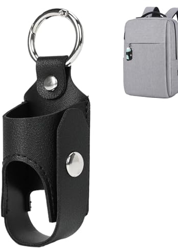 per inalatore, porta inalatore portatile, per esterni, in pelle, resistente, per viaggi d'affari, casa, scuola, campeggio, viaggi, Nero, vedi descrizione, Vedi descrizione
