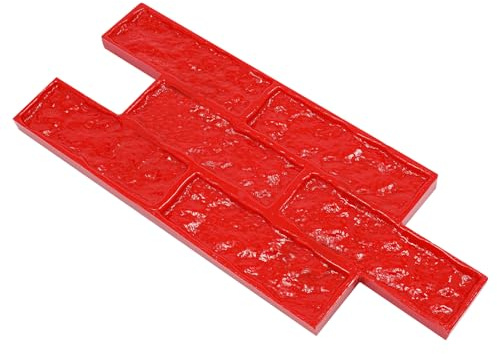 Timbro per calcestruzzo, 49 x 20 cm, stampo per calcestruzzo, stampo per calcestruzzo, stampo per calcestruzzo portatile, per imprimere calcestruzzo