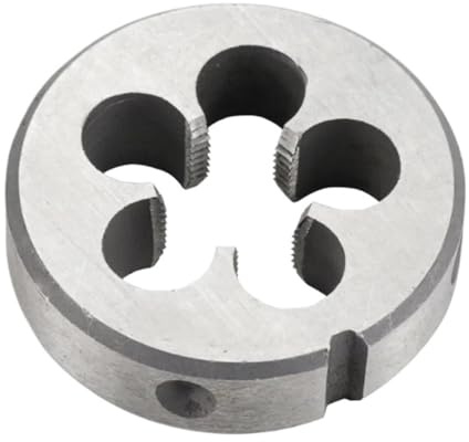 FBANULPEX Set di Maschi e filiere metriche Filiera for Filettatura Tonda, filiera Tonda metrica Destra(1/2x26 UNEF)