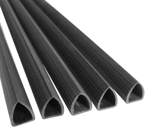 10 Pcs A4 Binding Bars,31cm Black Slide Grip Paper Binder,Adjustable Binding Spine Bar,Durable Plastic Triangle Document Binder,for School and Office,Reports,Resumes,Presentations