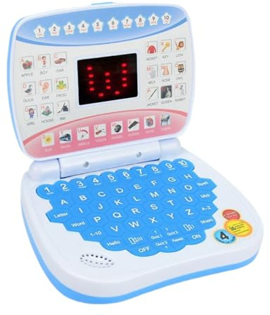 Computerspielzeug für die frühe Bildung – Lerncomputer für Kleinkinder – Interaktives Lernen Computer für Kinder | Lern-Lern-Laptor für L