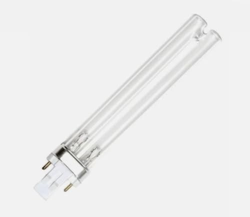Marine Color 13W UVC Replacement Lamp G23 Socket PL-S13 254nm Compatible for Aquarium Pond Filter UV Bulb Replacement Tube Ultraviolet Lamp