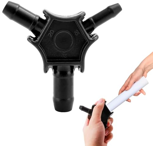 Calibrator Composite Tube, Multi Calibrator, Calibrator Mandrel, Deburrer, for Multilayer Pipes 16-20-25 mm, for PE PB PVC PPR Aluminium Composite Pipe, Black